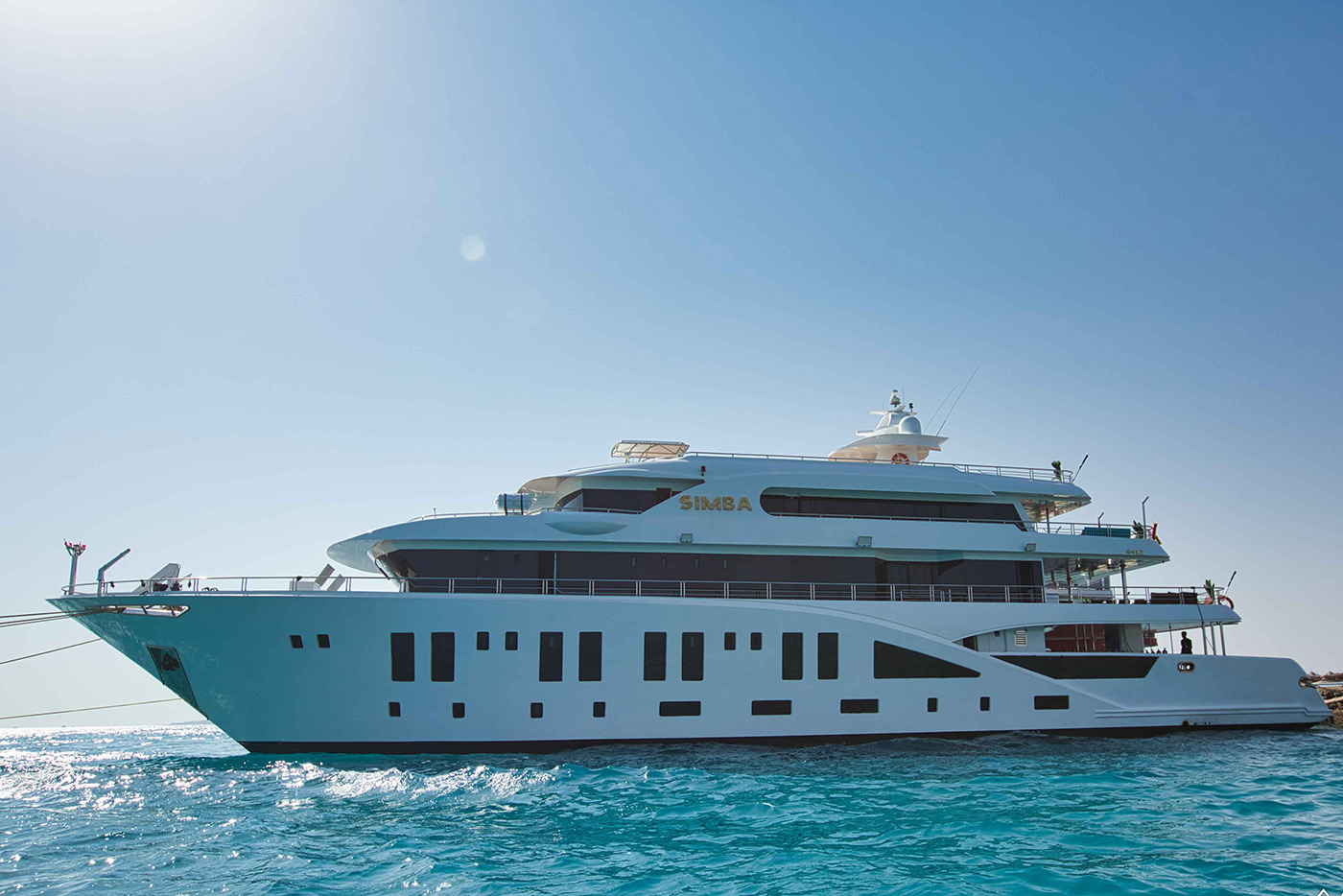 Яхта Simba для кайт сафари